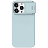 Nillkin - CamShield Silky MagSafe szilikon - iPhone 15 Pro Max - Haze Blue