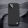 Nillkin Textured Case masszív borítás gél kerettel és nylon hátul iPhone 12 mini fekete