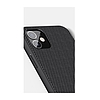 Nillkin Textured Case masszív borítás gél kerettel és nylon hátul iPhone 12 mini fekete