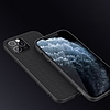 Nillkin Textured Case masszív borítás gél kerettel és nylon hátul iPhone 12 Pro Max fekete