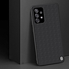 Nillkin Textured Case masszív burkolat gél kerettel és nylon hátul Samsung Galaxy A72 4G fekete