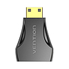 Nő HDMI-Felső HDMI-adapter Vention AISB0 4K fekete