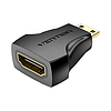 Nő HDMI-Felső HDMI-adapter Vention AISB0 4K fekete