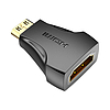 Nő HDMI-Felső HDMI-adapter Vention AISB0 4K fekete