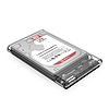 Orico HDD 2.5 külső ház + USB 3.0 kábel, 5 Gbps (2139U3-CR-EP)