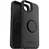 Otterbox Symmetry POP tok iPhone 14 Plus készülékhez PopSockets csatlakozóval - fekete