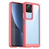 Outer Space Case Xiaomi Poco F4 5G borítás rugalmas kerettel piros