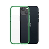 PanzerGlass ClearCase antibakteriális Military Grade minősítésű tok iPhone 13 mini telefonhoz - átlátszó zöld