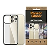 PanzerGlass ClearCase antibakteriális tok iPhone 14 Pro Max telefonhoz - átlátszó és fekete