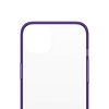 PanzerGlass ClearCase antibakteriális tok Military Grade tanúsítvánnyal iPhone 13 / 14 / 15 telefonhoz - átlátszó lila