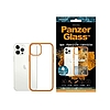 PanzerGlass ClearCase tok iPhone 12 / 12 Pro telefonhoz - átlátszó narancssárga