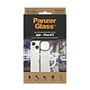 PanzerGlass ClearCase tok MagSafe antibakteriális anyaggal iPhone 14/15/13-hoz - átlátszó és fekete