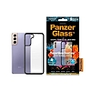 PanzerGlass ClearCase tok Samsung Galaxy S21+ telefonhoz - átlátszó és fekete