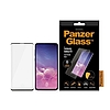 PanzerGlass Curved Super+ edzett üveg Samsung S10-hez - fekete kerettel