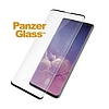 PanzerGlass Curved Super+ edzett üveg Samsung S10-hez - fekete kerettel