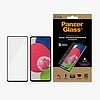 PanzerGlass E2E Microfracture antibakteriális üveg Samsung Galaxy A52 / A52 5G / A53 5G készülékhez - fekete kerettel