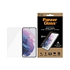 PanzerGlass E2E Microfracture antibakteriális üveg Samsung Galaxy S22-hez - fekete kerettel