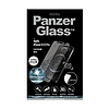 PanzerGlass E2E Microfracture antibakteriális üveg Swarovsky Crystal kameraburkolattal iPhone 12/12 Pro készülékhez - fekete kerettel