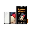 PanzerGlass E2E Super+ antibakteriális edzett üveg Samsung Galaxy A02s készülékhez - fekete kerettel