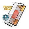 PanzerGlass E2E Super+ antibakteriális edzett üveg Samsung Galaxy A42 5G készülékhez - fekete kerettel