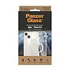 PanzerGlass kemény tok MagSafe antibakteriális katonai minősítésű tokkal iPhone 14/15/13 készülékhez - átlátszó