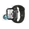 PanzerGlass teljes testes tok Apple Watch 4/5/6/SE 40 mm-es - fekete