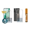 PanzerGlass védő szett Samsung Galaxy S21 TPU filmhez + ClearCase + tisztítófolyadék 30ml