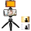 Puluz Live broadcast kit tripod mount + LED lamp + phone clamp (PKT3131B)