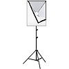 Puluz Stúdió készlet Softbox LED 50x70cm, állvány, LED izzó 1 db PU5070EU