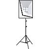 Puluz Stúdió készlet Softbox LED 50x70cm, állvány, LED izzók 4 db PU5071EU