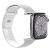 Puro Icon szilikon szíj Apple Watchhoz 38 / 40 / 41 mm - Fehér (2 db)