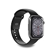 Puro Icon szilikon szíj Apple Watchhoz 38 / 40 / 41 mm - Fekete (2 db)