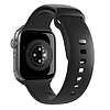 Puro Icon szilikon szíj Apple Watchhoz 38 / 40 / 41 mm - Fekete (2 db)