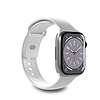 Puro Icon szilikon szíj Apple Watchhoz 42 / 44 / 45 / 49 mm - Fehér (2 db)