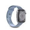 Puro Icon szilikon szíj Apple Watchhoz 42 / 44 / 45 / 49 mm - Világoskék (2 db)