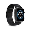 Puro Loop nylon szíj Apple Watchhoz 38 / 40 / 41 mm - fekete