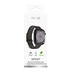 Puro Sport nylon szíj Apple Watchhoz 42 / 44 / 45 / 49 mm - fekete