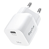 RayCue USB-C PD 20W EU hálózati töltő fehér (PSD-1C-CH01-EU)