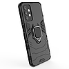 Ring Armor Case Kickstand strapabíró, masszív burkolat Samsung Galaxy A32 5G fekete