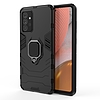 Ring Armor Case Kickstand strapabíró, masszív burkolat Samsung Galaxy A72 4G fekete