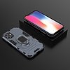 Ring Armor Case Kickstand Tough Rugged Cover iPhone 12 mini kék telefonhoz