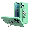 Ring Case szilikon tok ujjfogással és állvánnyal iPhone 12 mini mintához