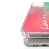 Ringke Fusion Design PC-tok TPU bumper iPhone 12 mini rózsaszín-zöld (GNAP0020) készülékhez