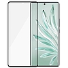 SAFE by PanzerGlass Ultra-Wide Fit edzett üveg Honor 70-en - fekete kerettel