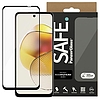 SAFE by PanzerGlass Ultra-Wide Fit edzett üveg Motorola Moto G73 5G-hez - fekete kerettel