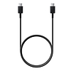 Samsung - Adatkábel (EP-DA705BBEGWW) - USB-C-C típusú gyorstöltés 3A, 1 m - Fekete (tömeges csomagolás)