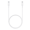 Samsung - Adatkábel (EP-DA705BWE) - USB-C-C típusú gyorstöltés 3A, 1 m - Fehér (tömeges csomagolás)