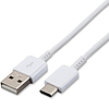 Samsung - adatkábel (EP-DN930CWE) - USB-C típusú, gyorstöltés, 3A, 1,2 m - fehér (tömeges csomagolás)