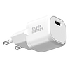 Silver Monkey Mini USB-C 20W PD fali töltő - fehér