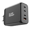 Silver Monkey SMA153 200W GaN töltő 3xUSB-C PD USB-A QC 3.0 - fekete